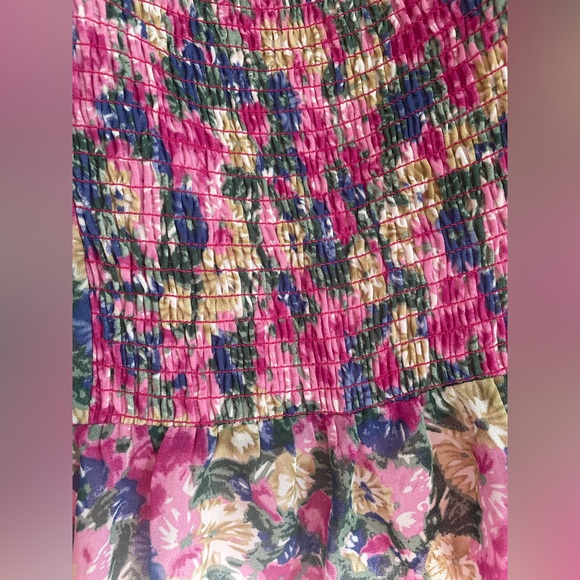 ASTR The Label Women's Pink and Purple Floral Blouse size LargeNWOT - Picture 5 of 10